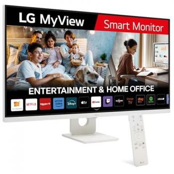 Monitor LG MyView Smart 32 4K Ultra HD VA, 3840x2160, 60 Hz, HDR10, 5 ms, con ThinQ App y Alexa