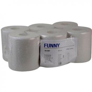 Funny - Rollos de papel para manos sin tubo interior