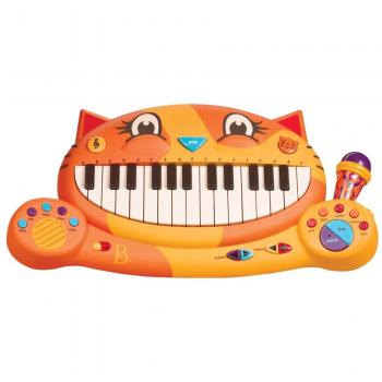 Meowsic Cat Piano Keyboard with Interactive Sounds and Lights