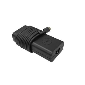 Adaptador de corriente Dell 65W USB-C con cable de alimentación - Negro