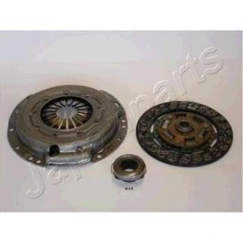 Kit de embrague JAPANPARTS KF-615 con disco, plato y cojinete de empuje, diseñado para vehículos específicos, alta durabilidad y rendimiento óptimo