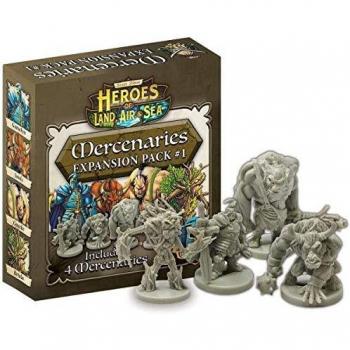 Gamelyn Games GLGHLASP201 Heroes of Land Air & Sea: MERC Pack 1 Exp, Multicoloured