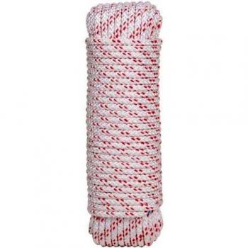 CUERDA POLIESTER CON ALMA 8 MM BLANCO 5 M