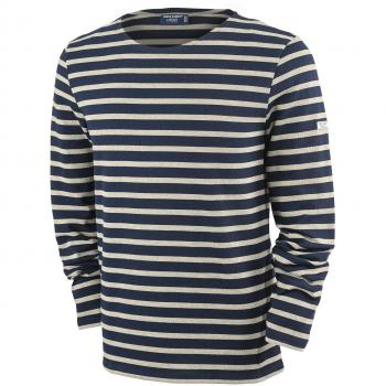 Saint James Meridien Modern - Camiseta de manga larga camiseta Blau-Beige
