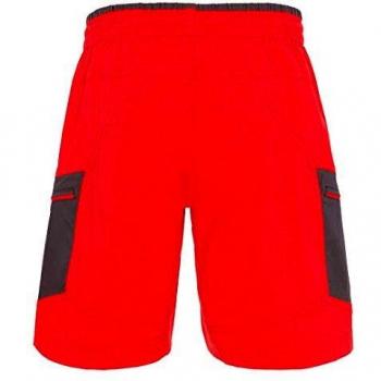 Trangoworld Guyanna Dn Pant. Corto, Unisex niños, Rojo/Sombra Oscura, 06