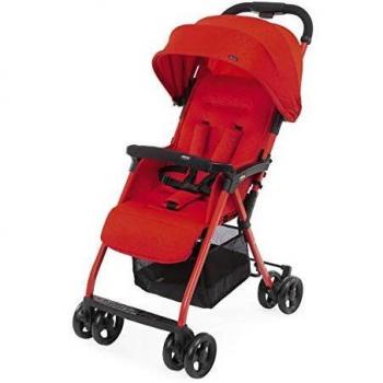Carro de Paseo Chicco Ohlala 3 Ultraligero Reclinable Plegable Color Rojo (Red Passion)