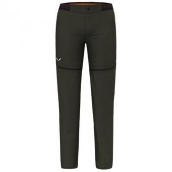 Pantalones Convertibles Salewa Pedroc 2 Durastretch para Hombre - Color Verde Oliva, Talla XXL