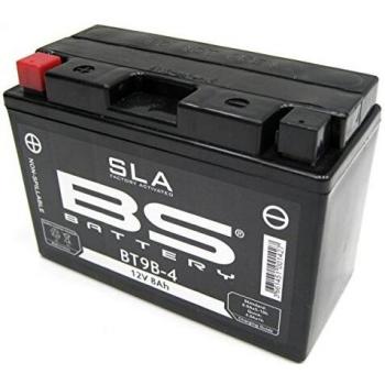 BS Battery 300642 bt9b de 4 AGM SLA Batería de Moto, Color Negro
