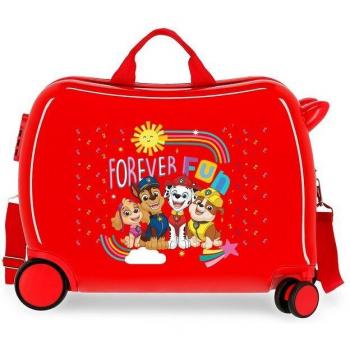Maleta de Cabina Infantil Rígida Patrulla Canina Forever Fun 34L Rojo