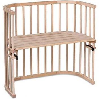 babybay Original - Cuna adosada con ventilación extra, color madera natural