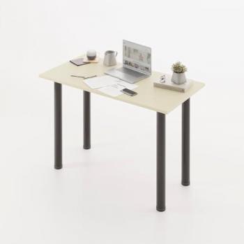Mesa Escritorio Oyun Shell con Patas Negras (119x60x75 cm) - Plykit