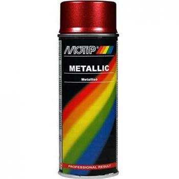 Spray de Pintura Metálica Roja Motip 400 ml
