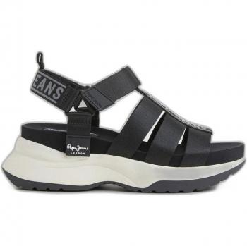 SANDALIAS PEPE JEANS TREK VENUS POINT PLS90570 - Sandalias para mujer, color negro, marca Pepe Jeans