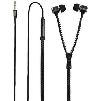 Muvit MUHPH0031 - Auriculares in-ear cremallera