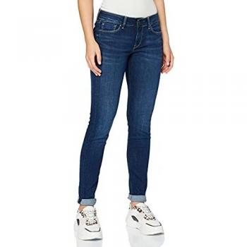 Pepe Jeans Women's Mid-Rise Distressed Skinny Soho Jeans