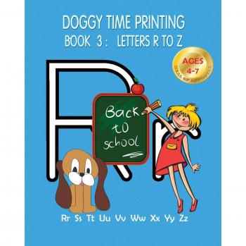 Libro de Imprenta para Perros 3: Letras Rr a Zz