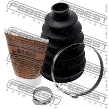 Fuelle para juntas homocinéticas FEBEST 0317P-FD, compatible con árboles de transmisión, fabricado en material resistente al desgaste y a altas temperaturas, incluye abrazaderas y es fácil de instalar