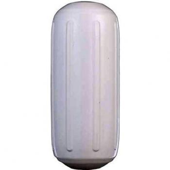 Seachoice 50-79131 Centre Hole defensa Listada, Color Blanco, 25 Cm x 63 Cm
