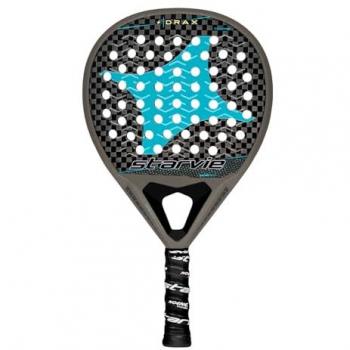 Star Vie Pala De Pádel Drax Pro Touch 2025, pala de pádel con forma diamante, fabricada en carbono 12K, tecnología Basalto Soft y diseñada para jugadores avanzados que buscan potencia y control