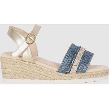 Alpargatas de Cuña Marino/Navy para Niñas Chika10 Kids