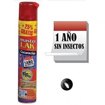 Masterlac Aerosol para eliminar Hormiga abeja - Efecto Fulminante - 1 año sin Hormiga - Bote con 750 ml