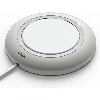 elago MS Charging Pad Compatible con MagSafe Cargador Compatible con iPhone 12, Pro, Pro MAX, Mini y Otros teléfonos de Carga inalámbrica [MagSafe No Incluido]