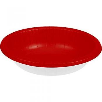 Creative Converting Paper Bowls 20oz 20/Pkg-Classic Red