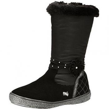 Primigi ANNECY-E - botas de nieve de cuero niña, color negro, talla 31