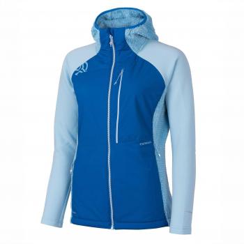 Chaqueta con capucha Ternua Kimoa Hybrid azul profundo mujer M