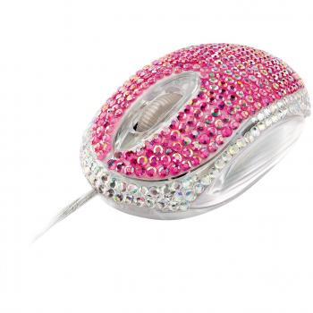 Trust PCS7160120185 - Ratón óptico, color rosa