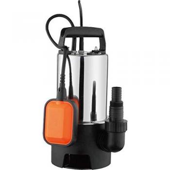 Bomba Sumergible de Drenaje para Aguas Sucias, 550W, 10500 L/h, Inox - Mader