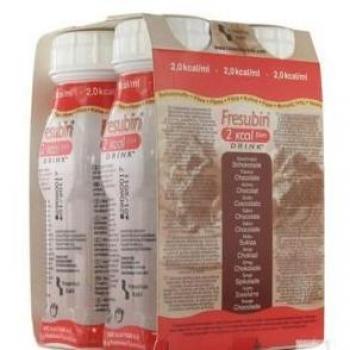 Bebida Nutricional Fresubin 2Kcal Sabor Chocolate con Fibra 4x200ml