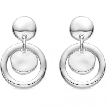 Pendientes Luxenter acabado en rodio modelo Issum - Talla única