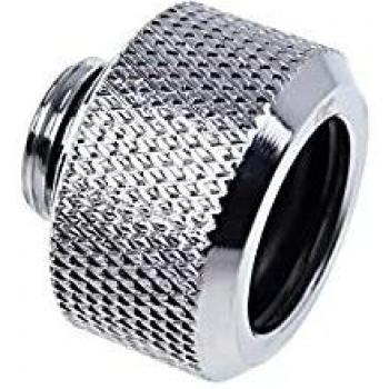 Alphacool 17265 Eiszapfen 16mm HardTube compression fitting G1/4 - knurled - chrome Water cooling Fittings