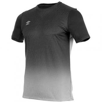 UMBRO Elite Training Hybrid F060 - Camiseta de fútbol, Color Negro, Negro, Medium