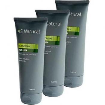Natural Crema Reductora Hombre 3x200ml - Ayuda a Reducir Medidas y Tonificar la Piel