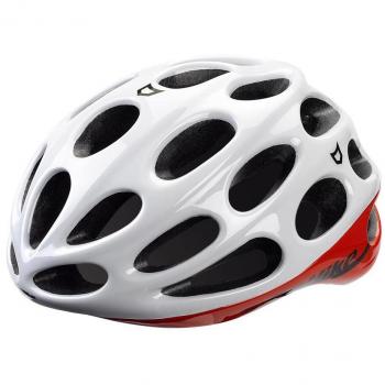 Catlike Olula Casco de Ciclismo, Unisex adulto, Blanco / Rojo, L/60-62 cm