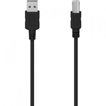 Cable USB A a USB B Hama Technics 00300065 Gris (1,5 m)