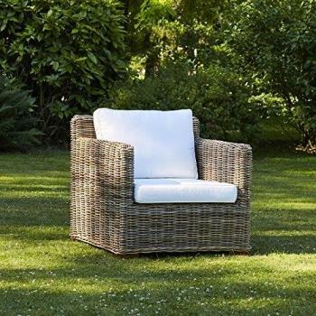 Sillón de jardín Kubu Natural Berah Getah