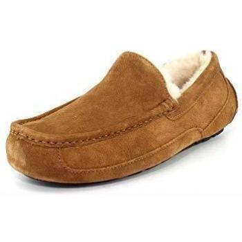 UGG Ascot Men's Suede Slipper - Chestnut - Size 8 US / Size 7 UK / EU 40.5 - Male