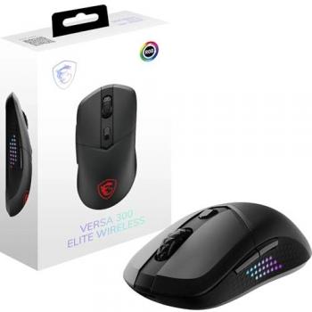 MSI Versa 300 Elite Ratón Gaming Inalámbrico USB/Bluetooth RGB 26000 DPI