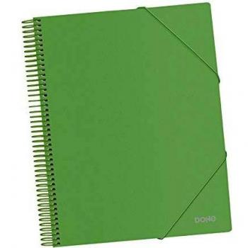 Carpeta de espiral - 30 fundas de 80 micras - Verde