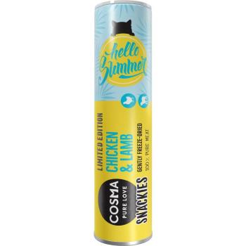 Cosma Snackies snacks liofilizados para gatos - Pollo y cordero - Edición limitada - 5 x 27 g (135 g)