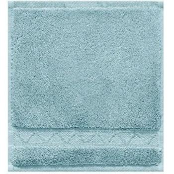 Le Jacquard Francais 22831 cuadrado Visage Caresse algodón azul escandinava 30 x 30 cm