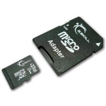 G.Skill Tarjeta de memoria microSDXC 64 GB, negro