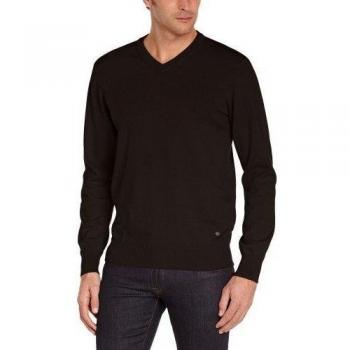 Lee Cooper M Kalez 2279 Lc Cotton Knit 5G - Jerséi de manga larga para hombre, color negro, talla Large