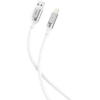 XO Cable NB251 Carga Rapida USB - Lightning - 6A - 1m - Color Blanco