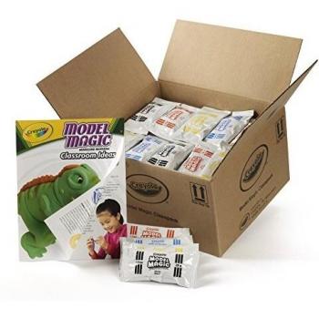 Crayola Model Magic Bulk, Clay Alternative, 75 Count Classpack, Assorted Colors
