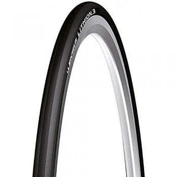 Michelin Lithion 3 Cubierta para Bicicleta, Deportes y Aire Libre, Negro, 700x25