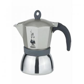 Cafetera Moka Inducción 6 Tazas Antracita